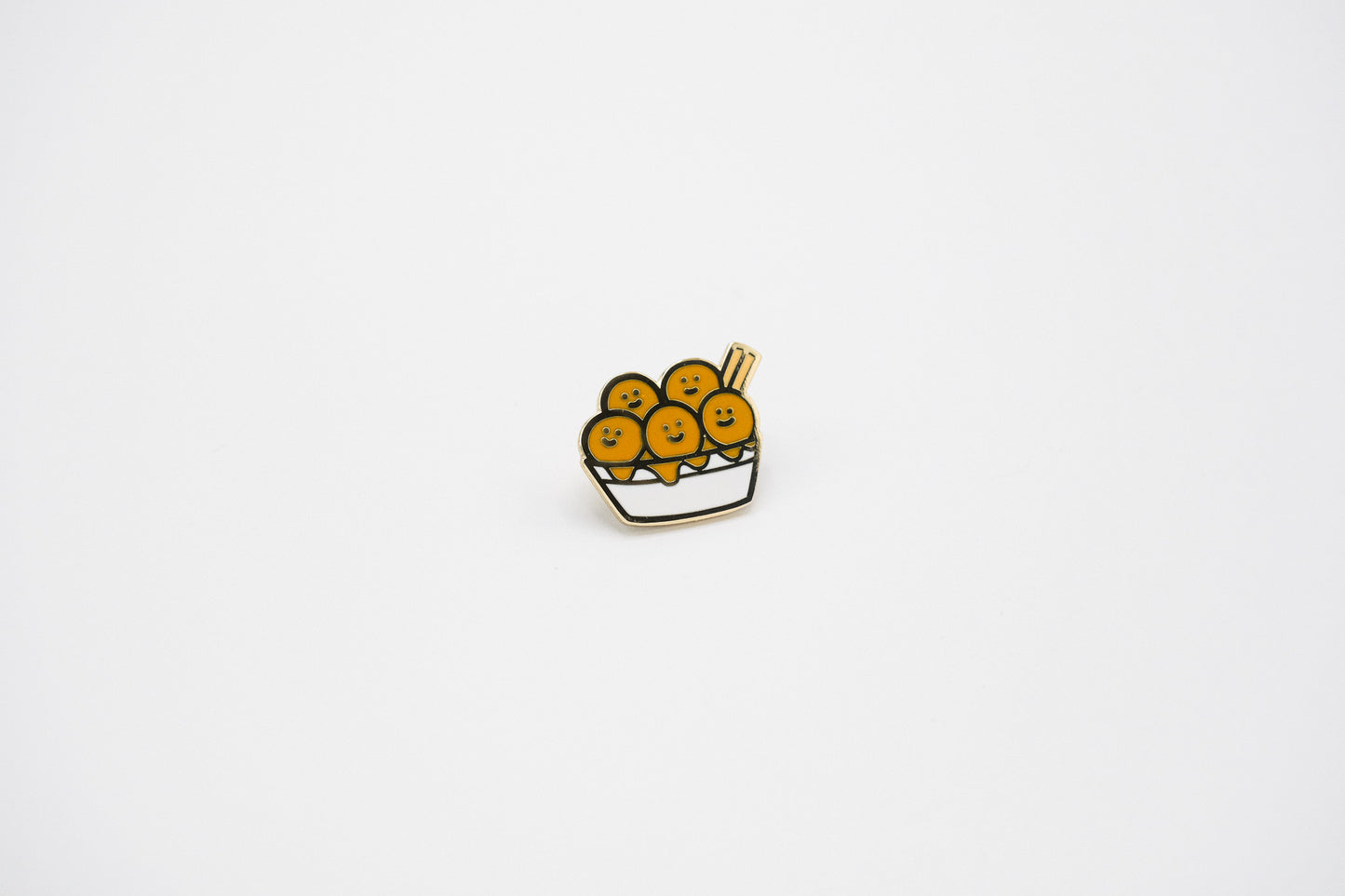 Curry Fishball - Enamel Pin
