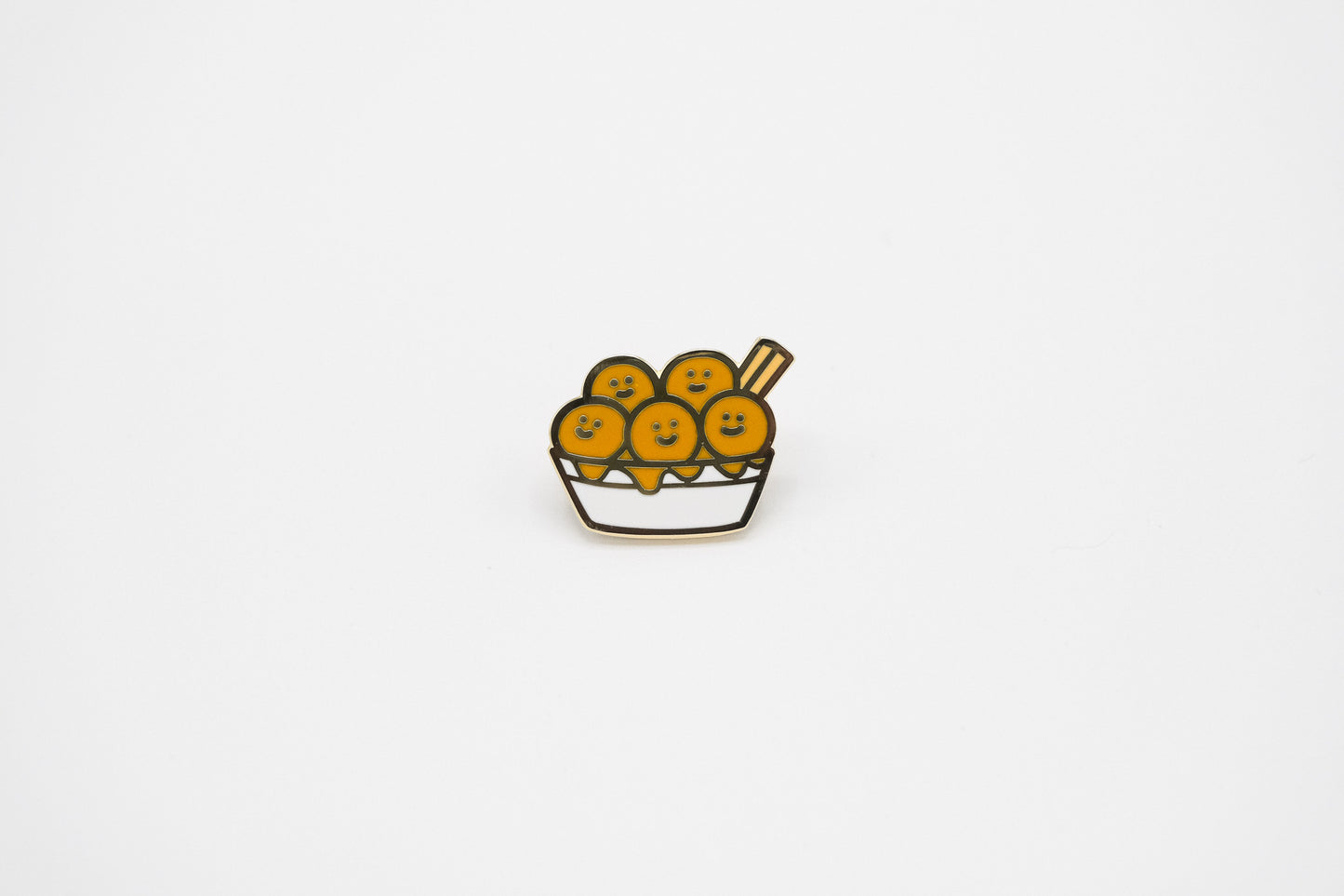 Curry Fishball - Enamel Pin
