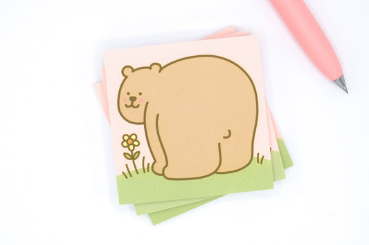 Bear Bum - Sticky Notes