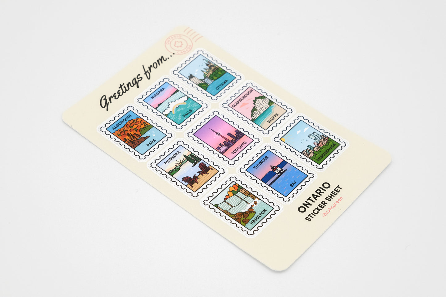 Ontario - Sticker Sheet