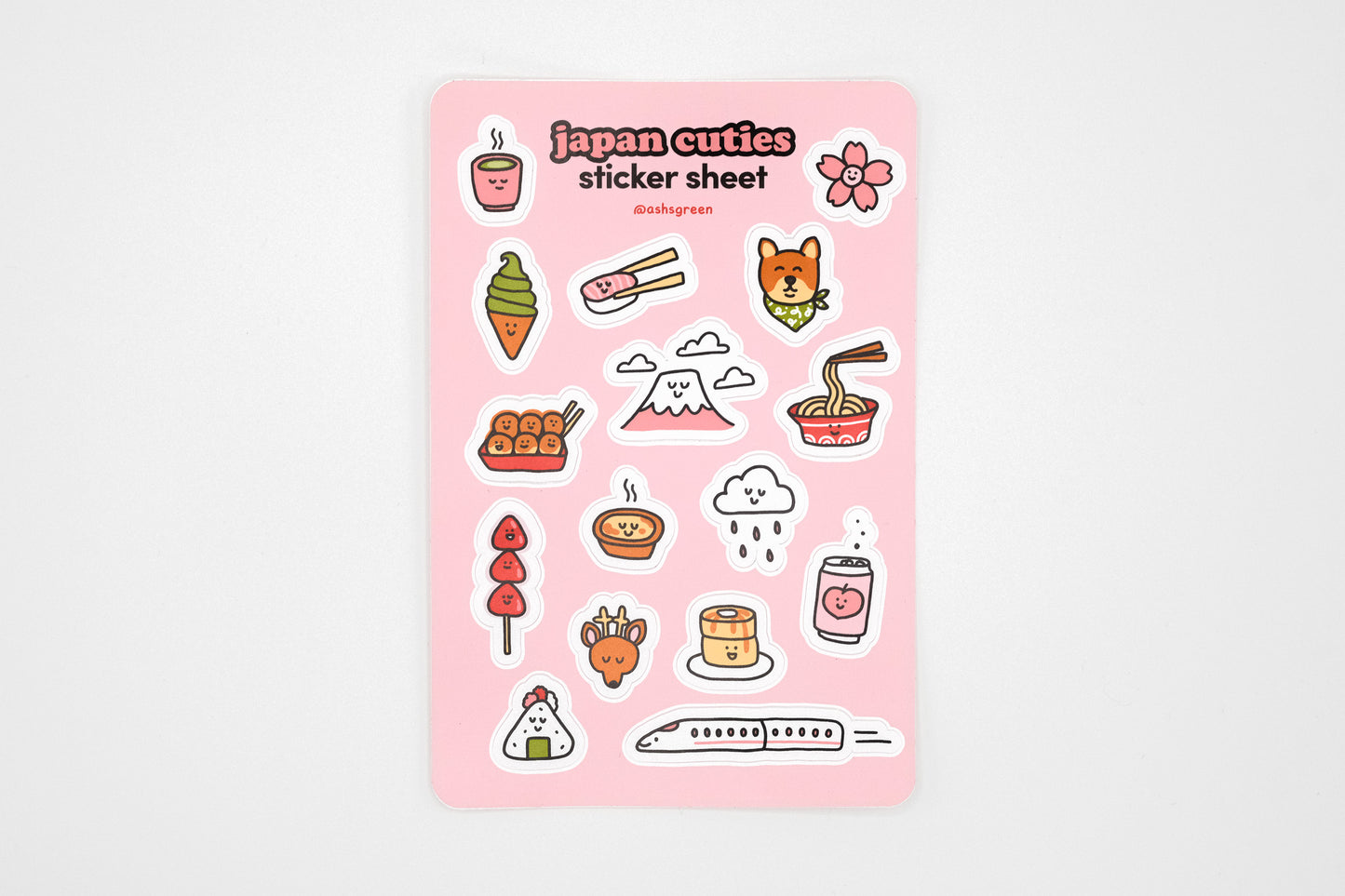 Japan Cuties 🌸 - Sticker Sheet