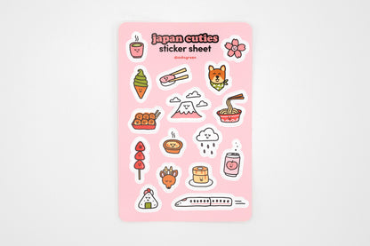 Japan Cuties 🌸 - Sticker Sheet
