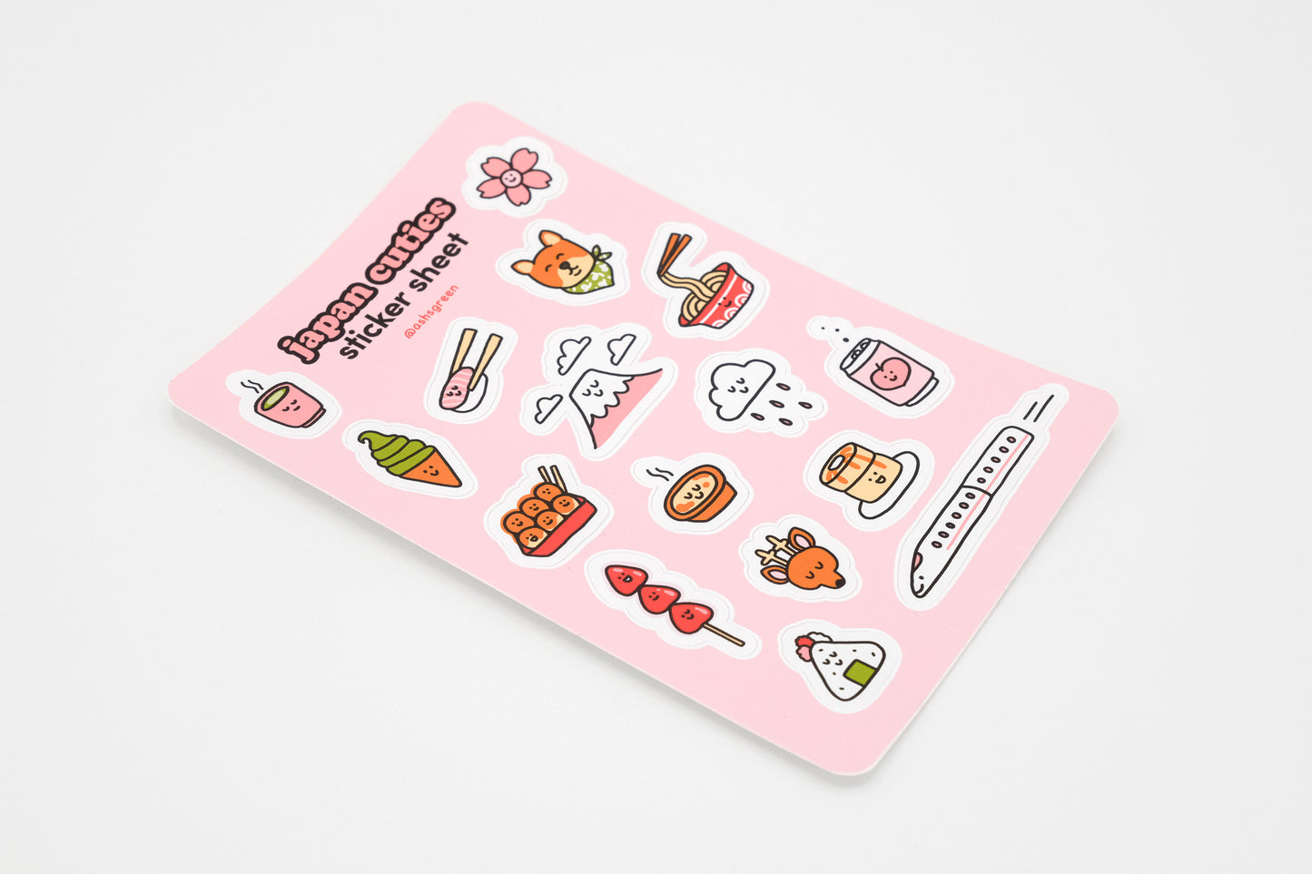Japan Cuties 🌸 - Sticker Sheet