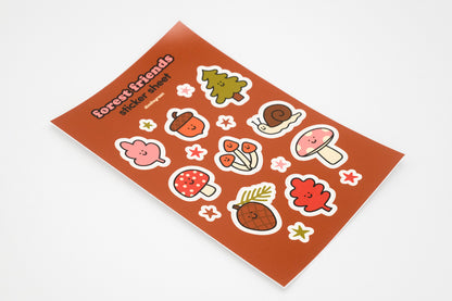 Forest Friends - Sticker Sheet