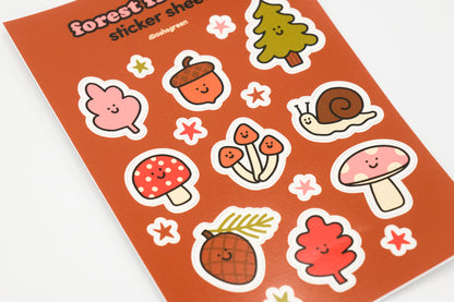 Forest Friends - Sticker Sheet