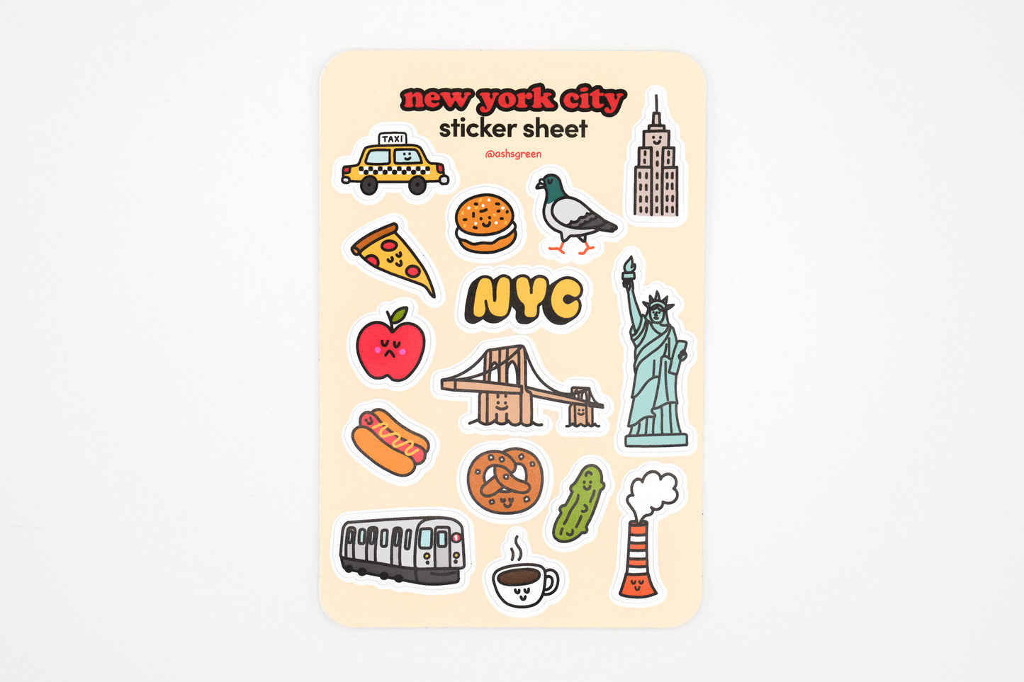 New York City - Sticker Sheet