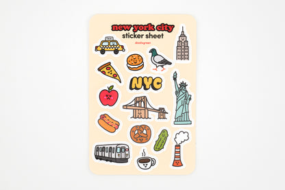 New York City - Sticker Sheet