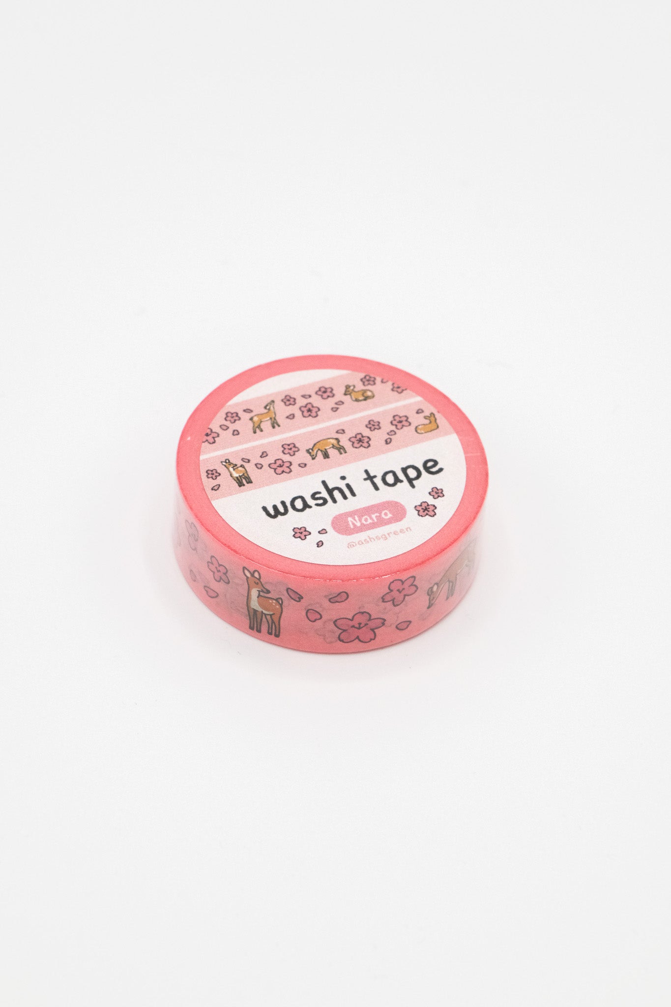 Nara Deer & Cherry Blossoms - Washi Tape