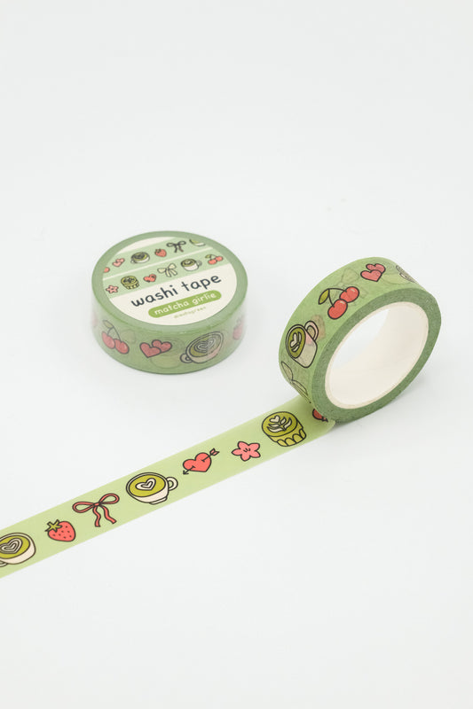 Matcha Girlie - Washi Tape
