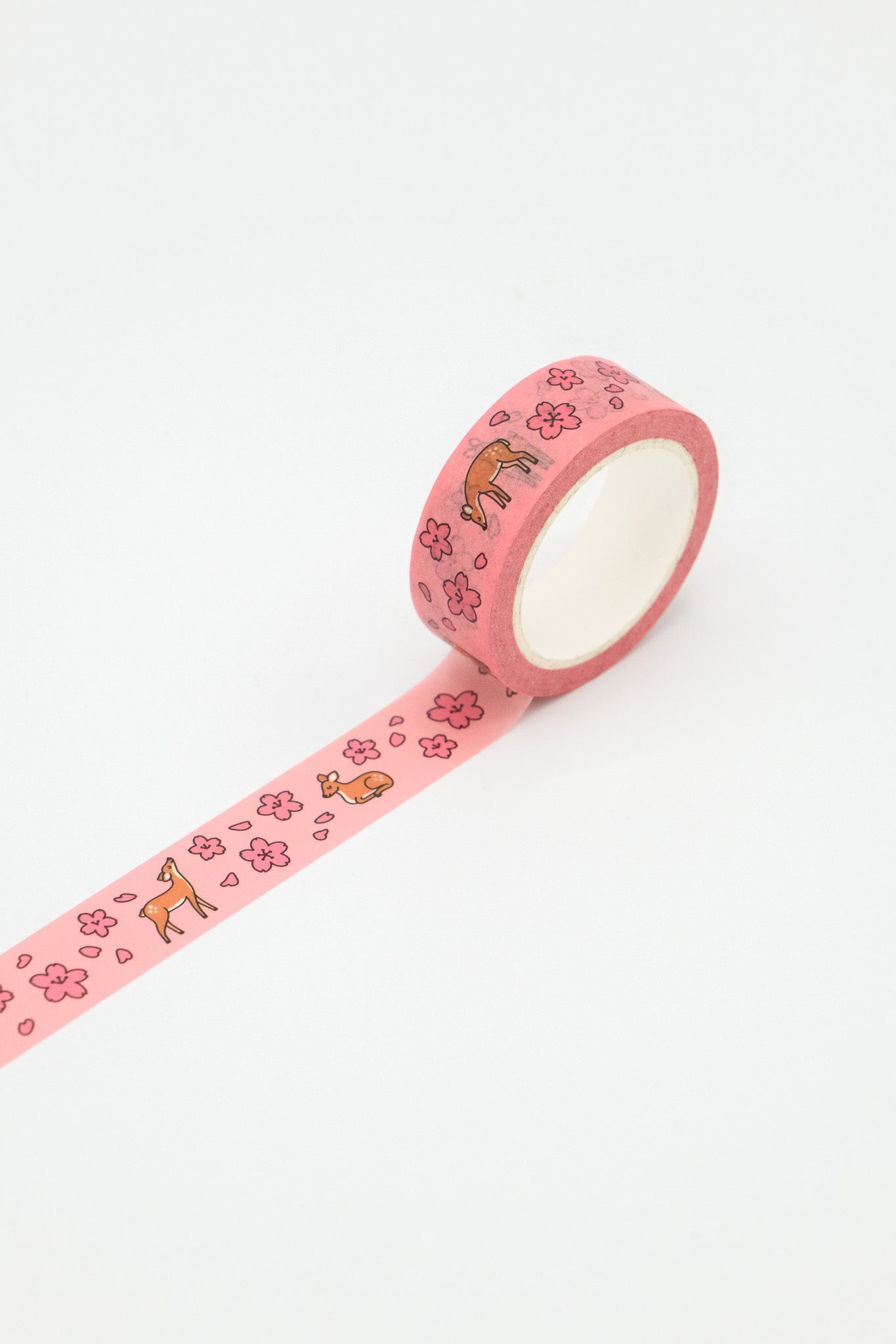 Nara Deer & Cherry Blossoms - Washi Tape