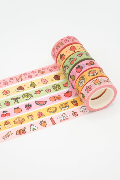 Nara Deer & Cherry Blossoms - Washi Tape