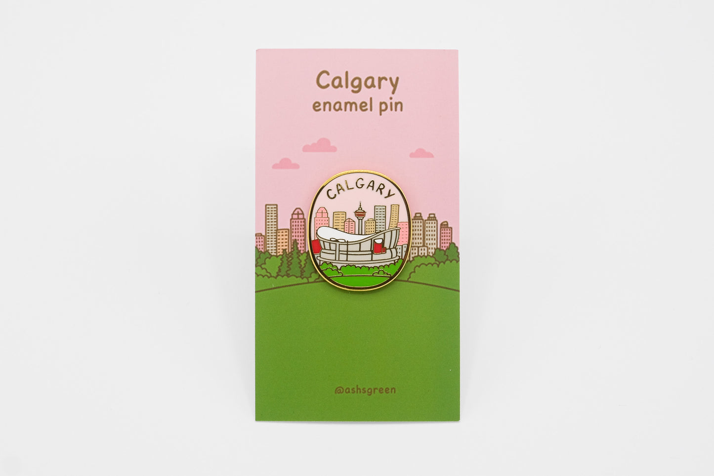 Calgary - Enamel Pin