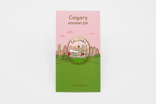 Calgary - Enamel Pin