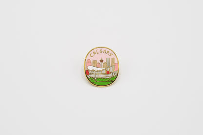 Calgary - Enamel Pin