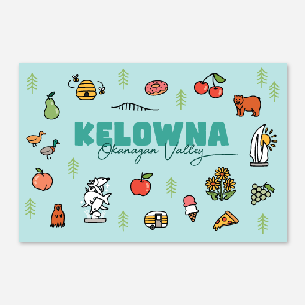 Kelowna Icons - Postcard