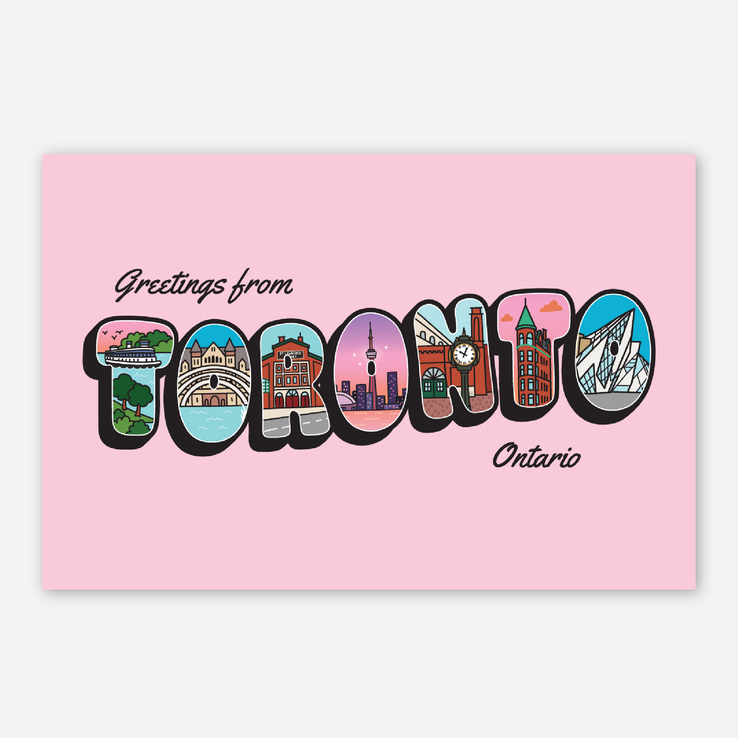 'Greetings from Toronto' - Postcard
