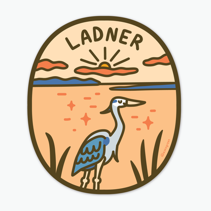 Ladner - Vinyl Sticker