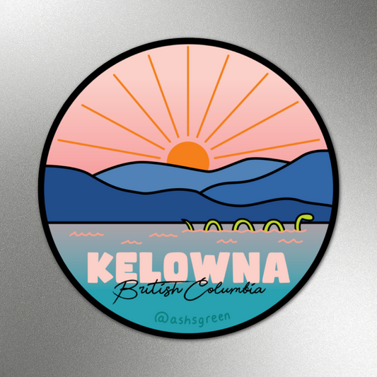 Kelowna Sunset - Magnet