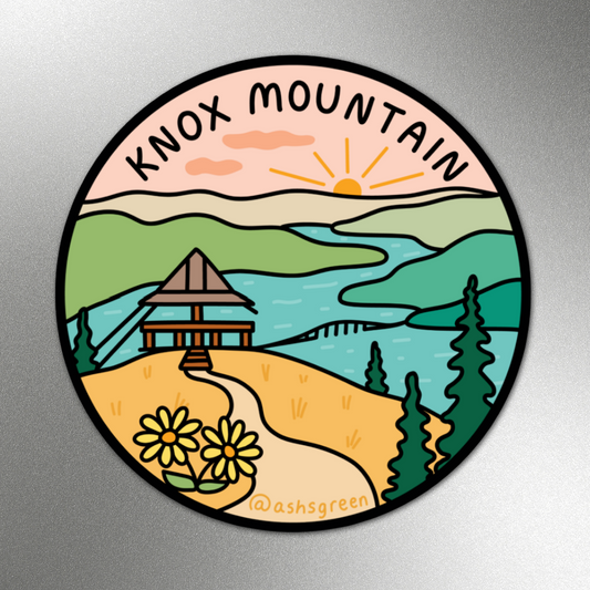 Knox Mountain - Magnet