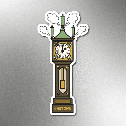 Gastown Steam Clock - Magnet