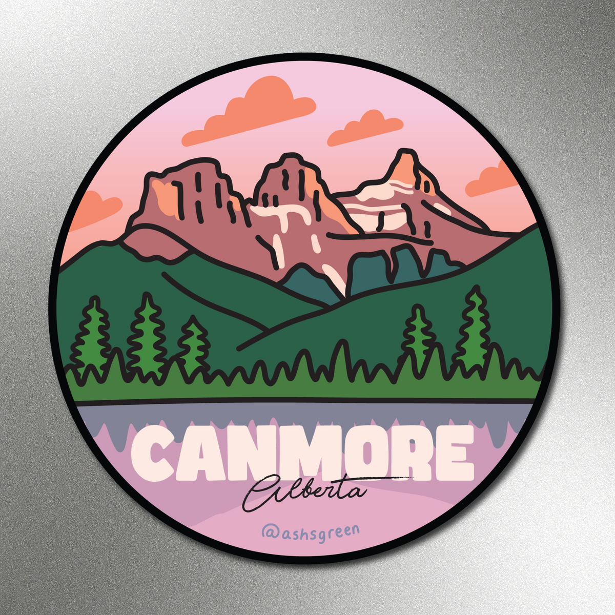 Canmore, Alberta - Magnet