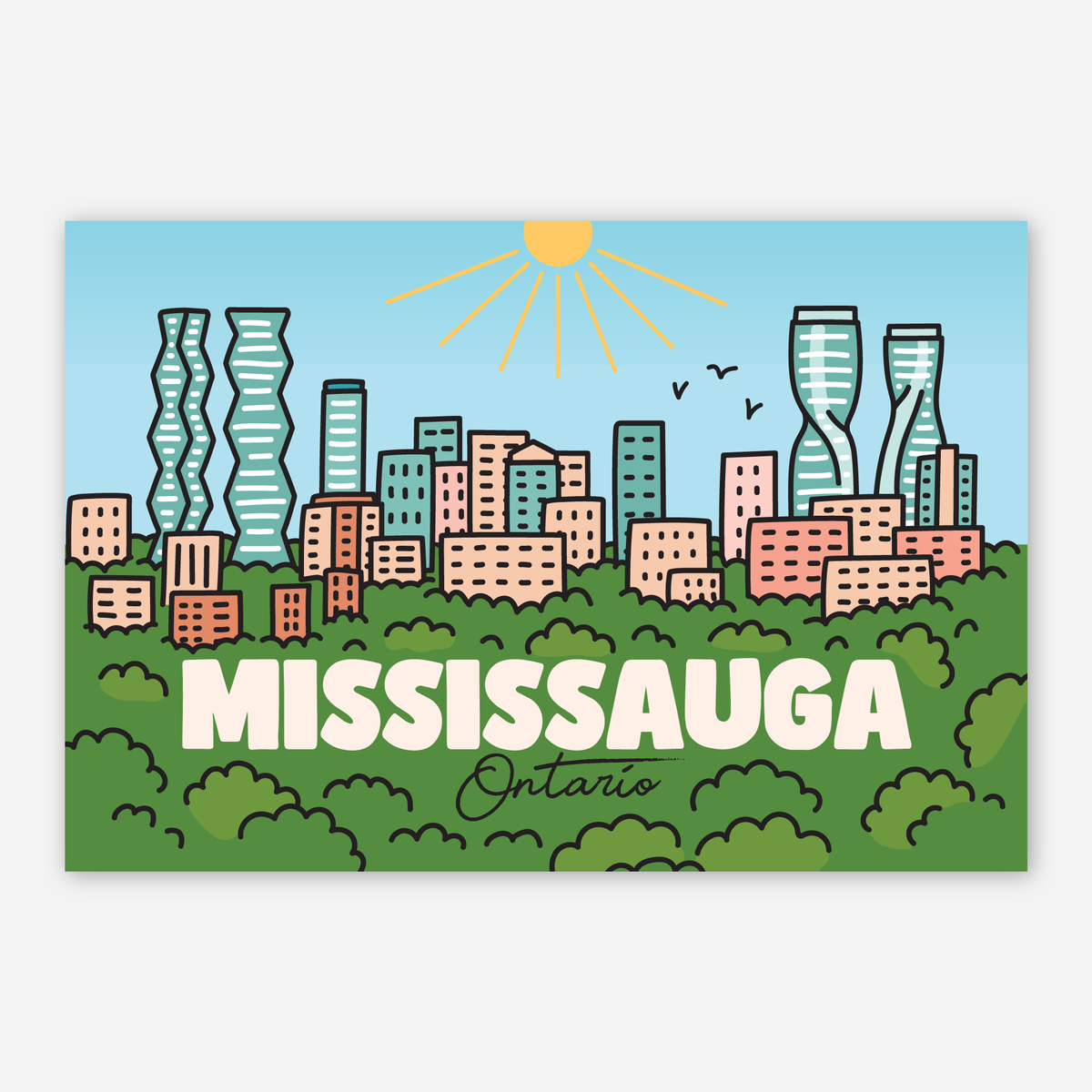Mississauga, ON - Postcard