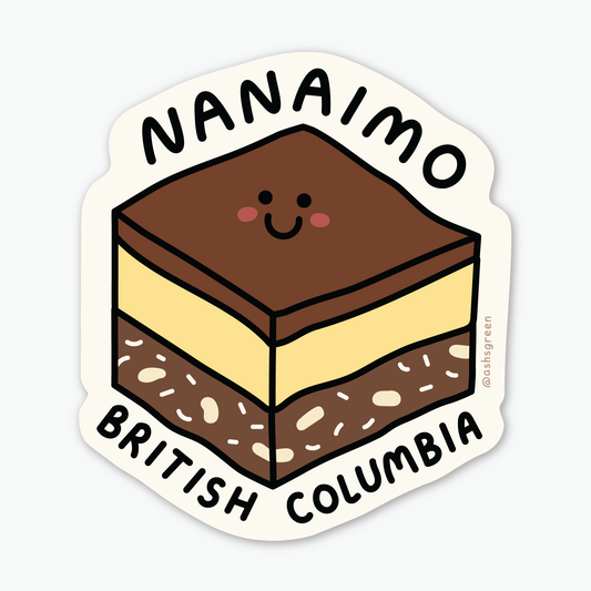 Nanaimo Bar - Vinyl Sticker