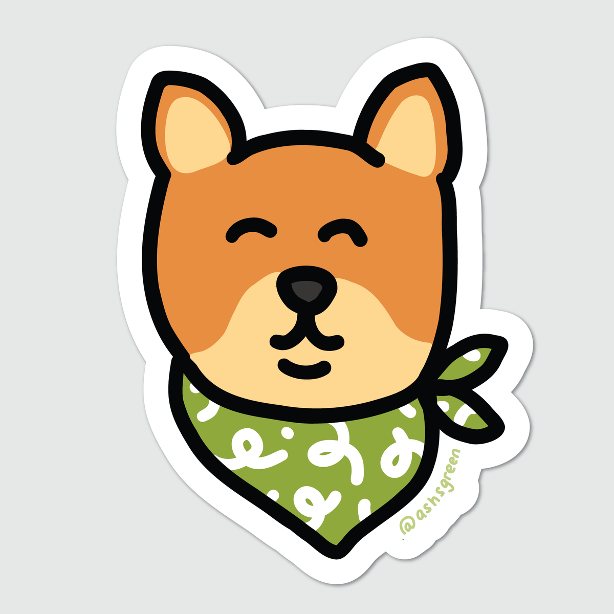 Shiba - Vinyl Sticker