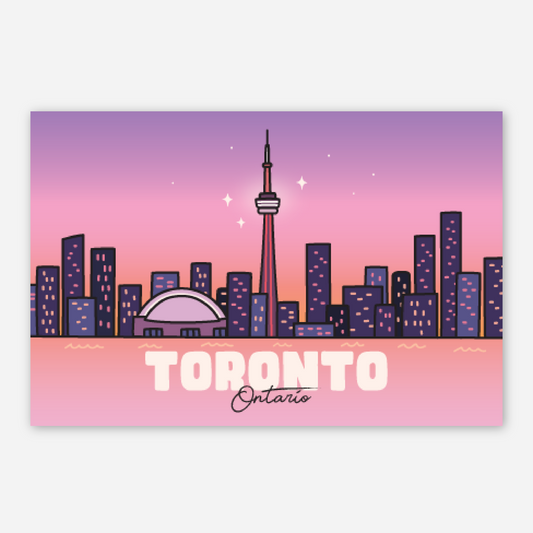 Toronto, Ontario - Skyline Postcard