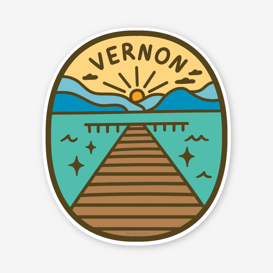 Vernon Dock - Vinyl Sticker