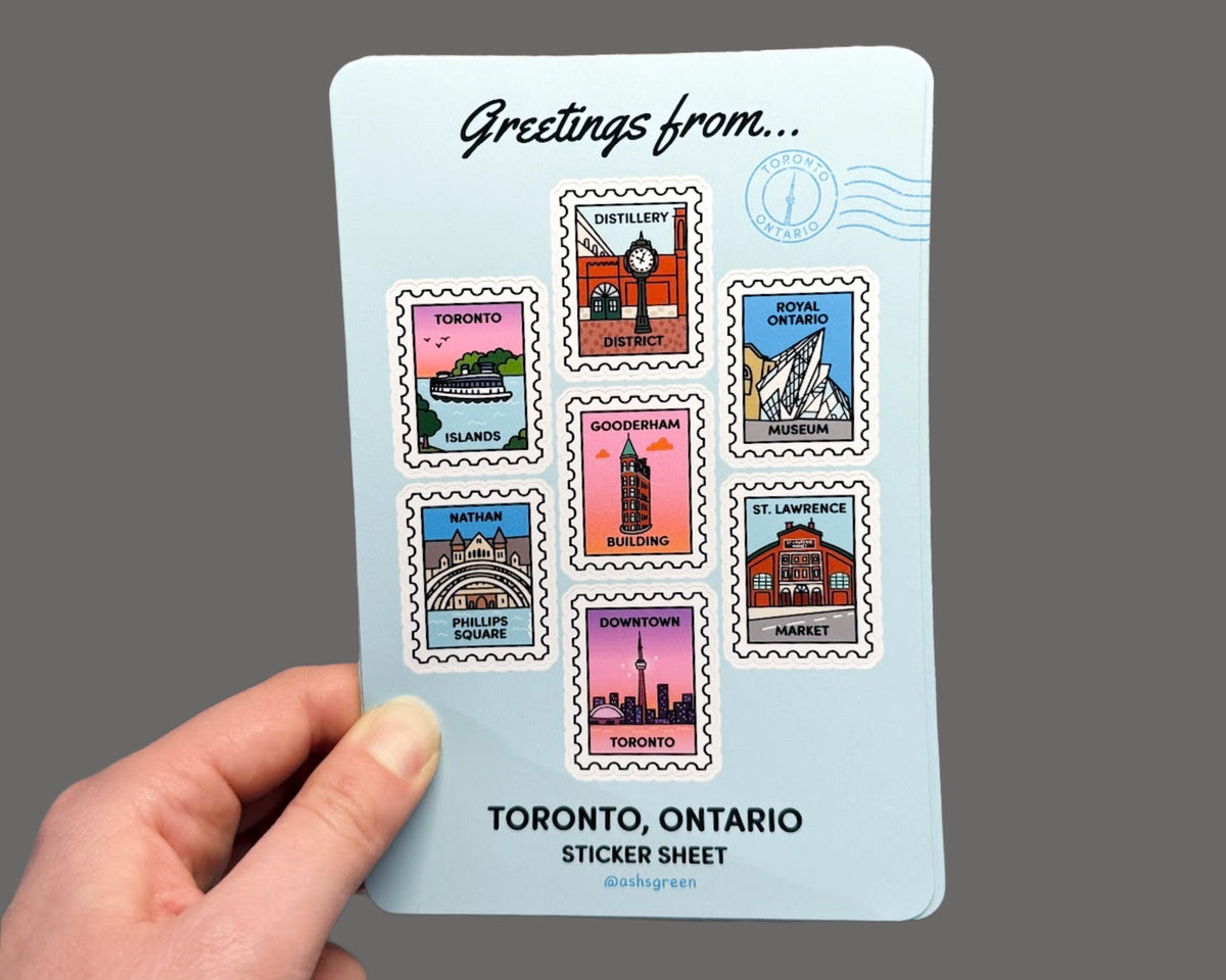 Toronto - Sticker Sheet