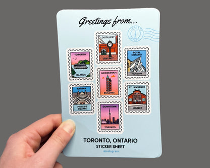 Toronto - Sticker Sheet