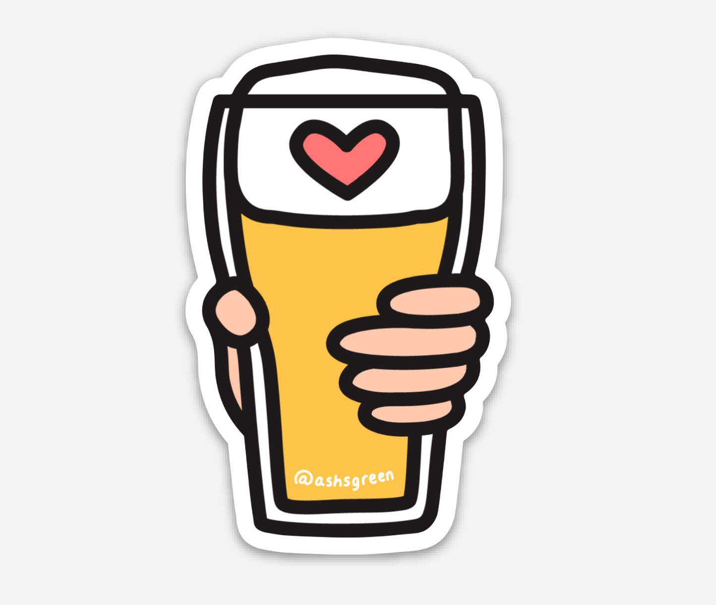 Beer Lover - Vinyl Sticker