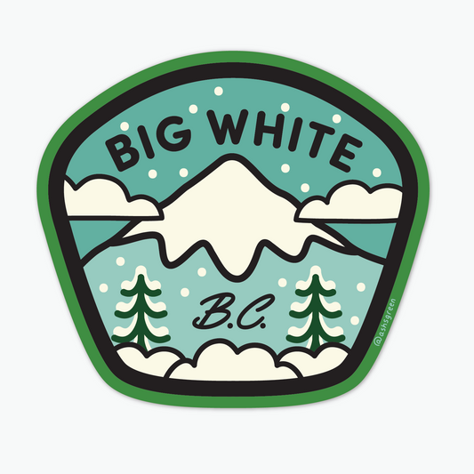 Big White - Vinyl Sticker