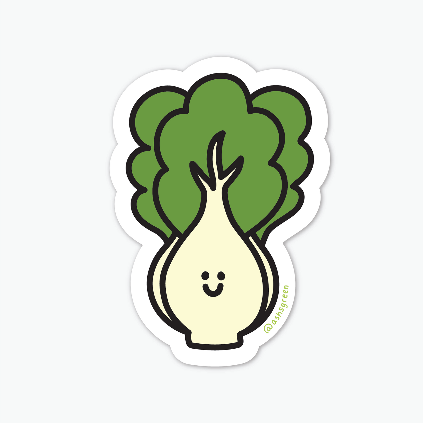Bok Choy - Vinyl Sticker (Hong Kong Collection)