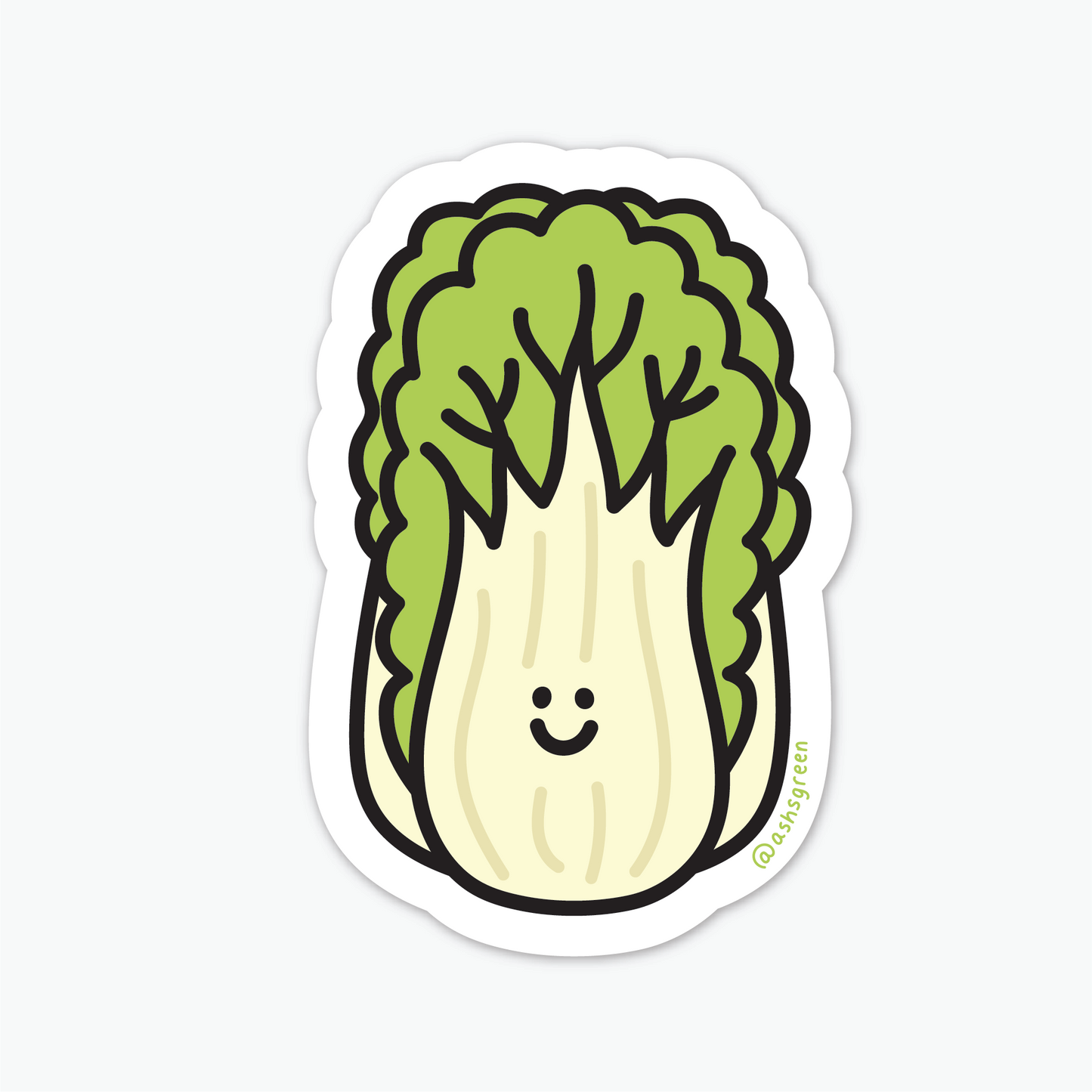 Napa Cabbage - Vinyl Sticker (Hong Kong Collection)