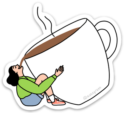 Coffee Lover - Vinyl Sticker