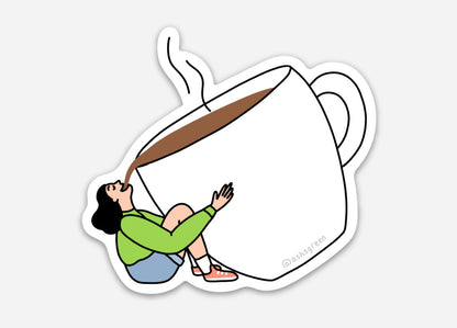 Coffee Lover - Vinyl Sticker