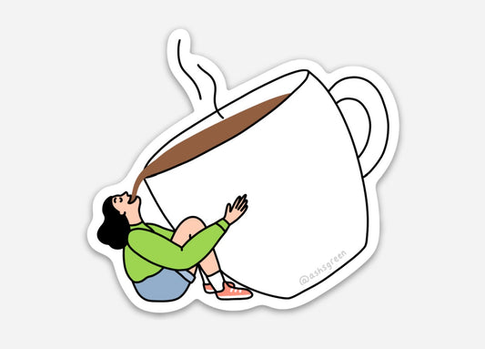 Coffee Lover - Vinyl Sticker