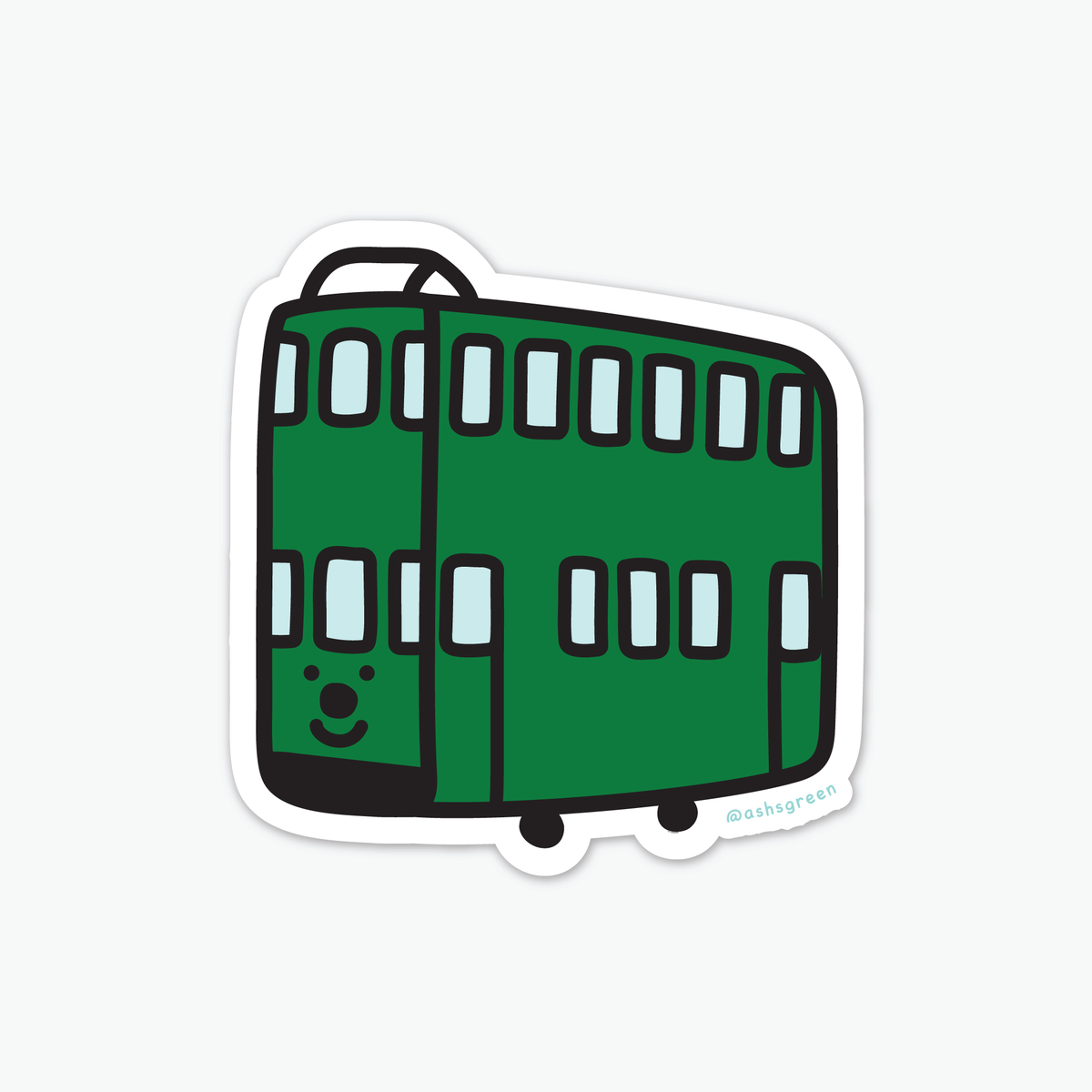 Hong Kong Tram - Vinyl Sticker