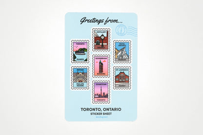 Toronto - Sticker Sheet