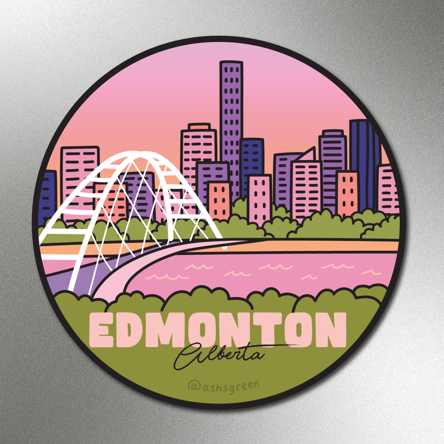Edmonton, Alberta - Magnet