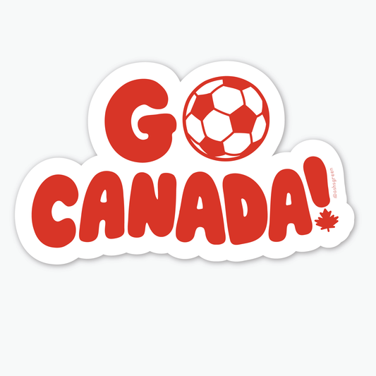 'Go Canada!' - Vinyl Sticker