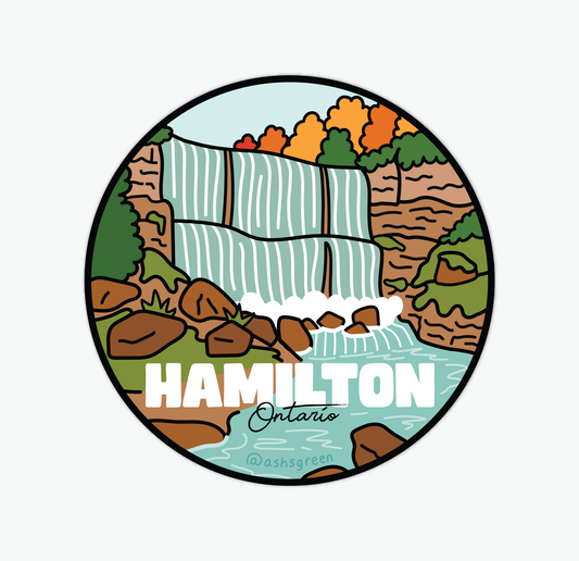Hamilton, ON - Vinyl Sticker