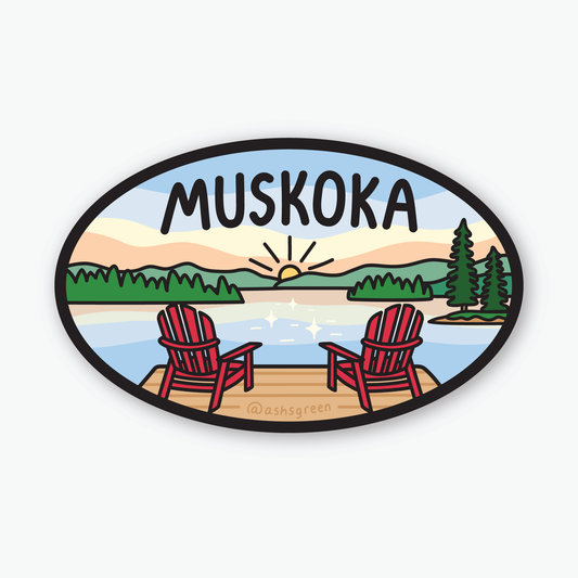 Muskoka - Vinyl Sticker