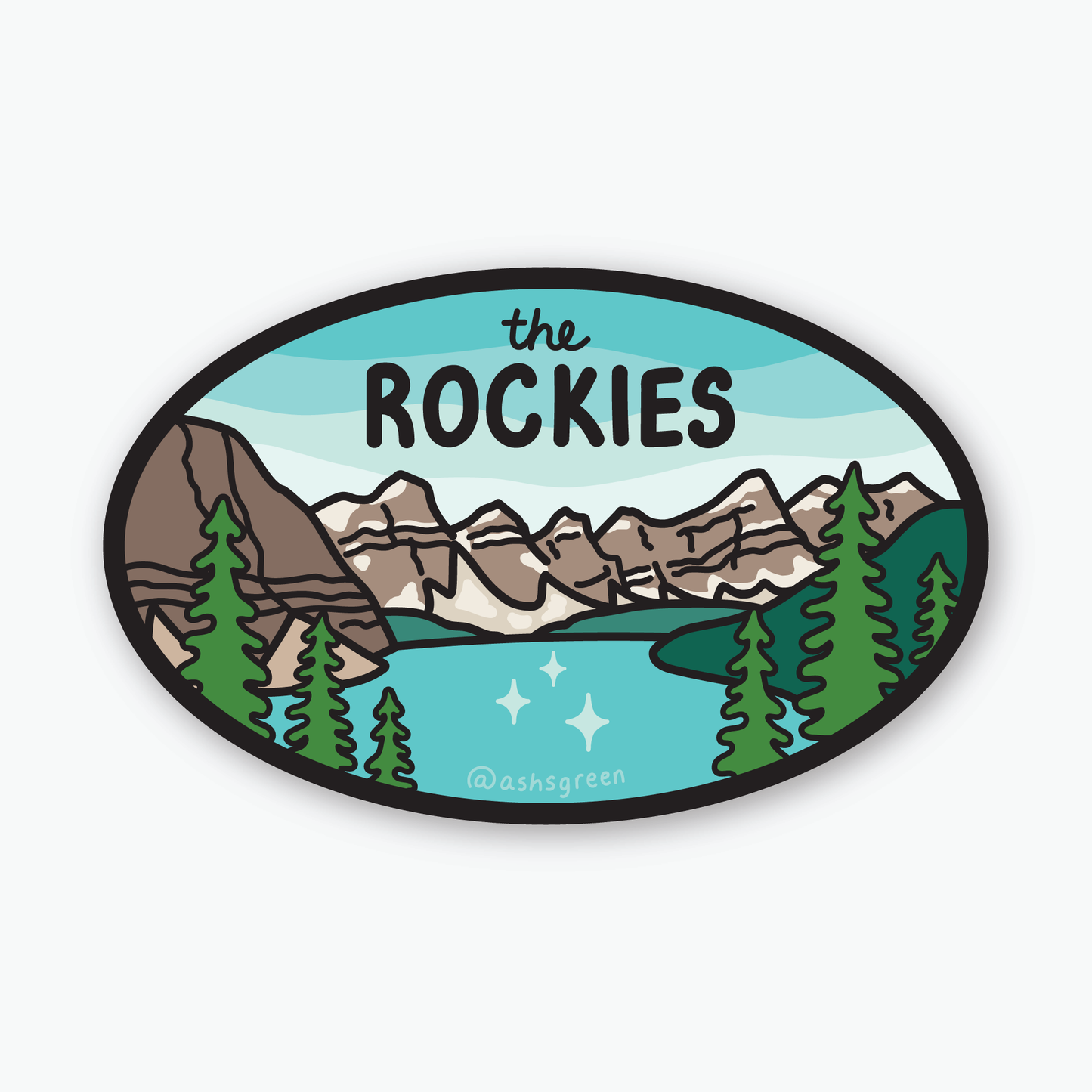 The Rockies - Vinyl Sticker