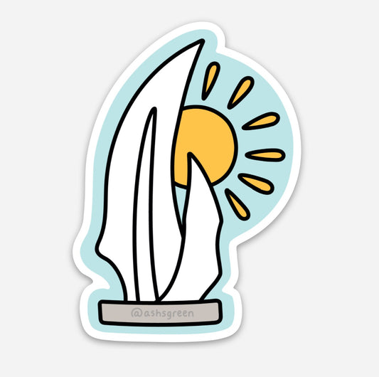 The Sails - Vinyl Sticker