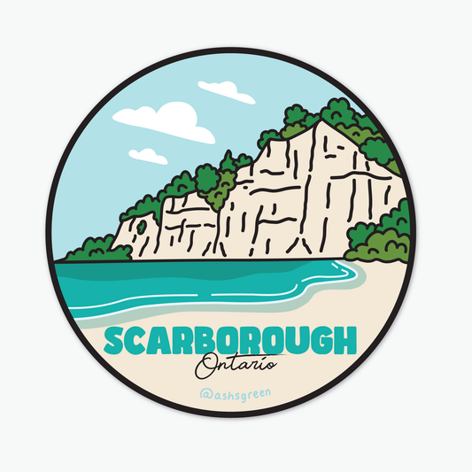 Scarborough, ON - Vinyl Sticker