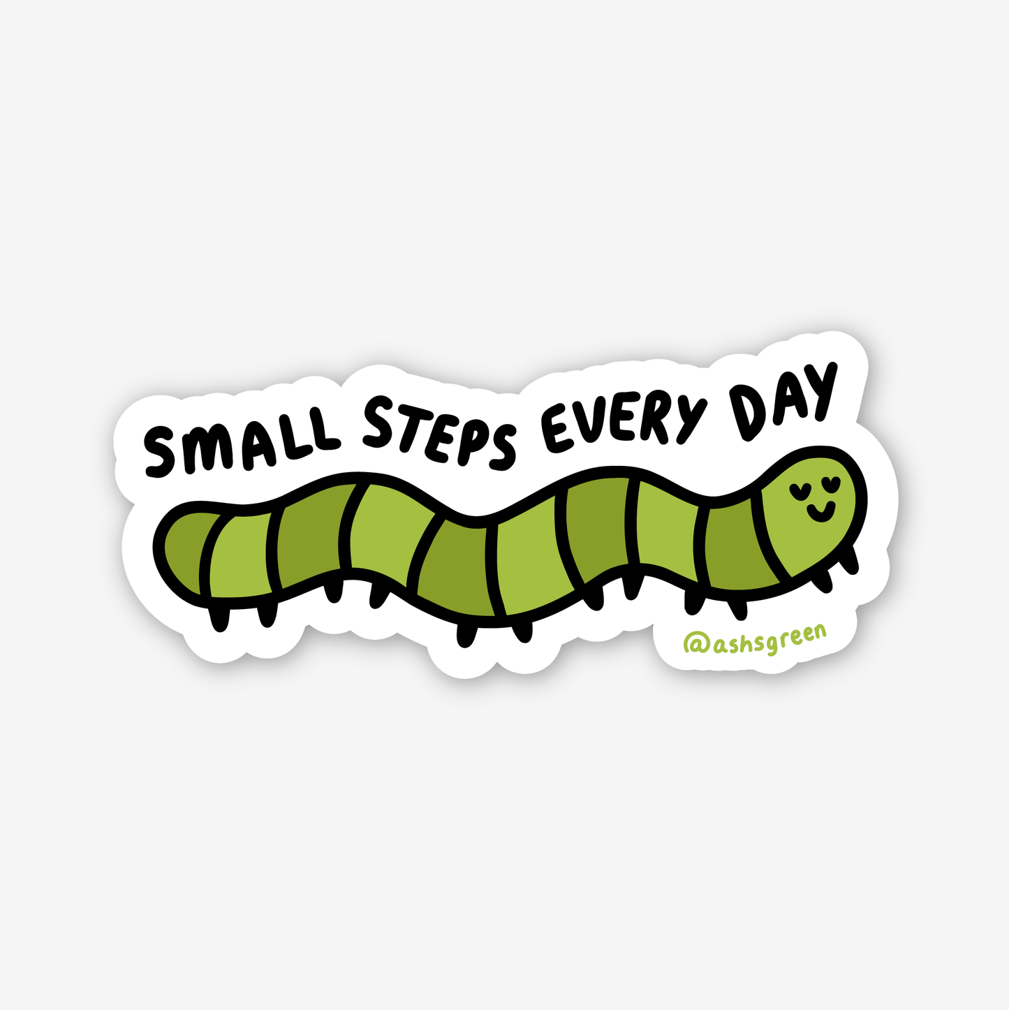 Small Steps Every Day - Vinyl Sticker