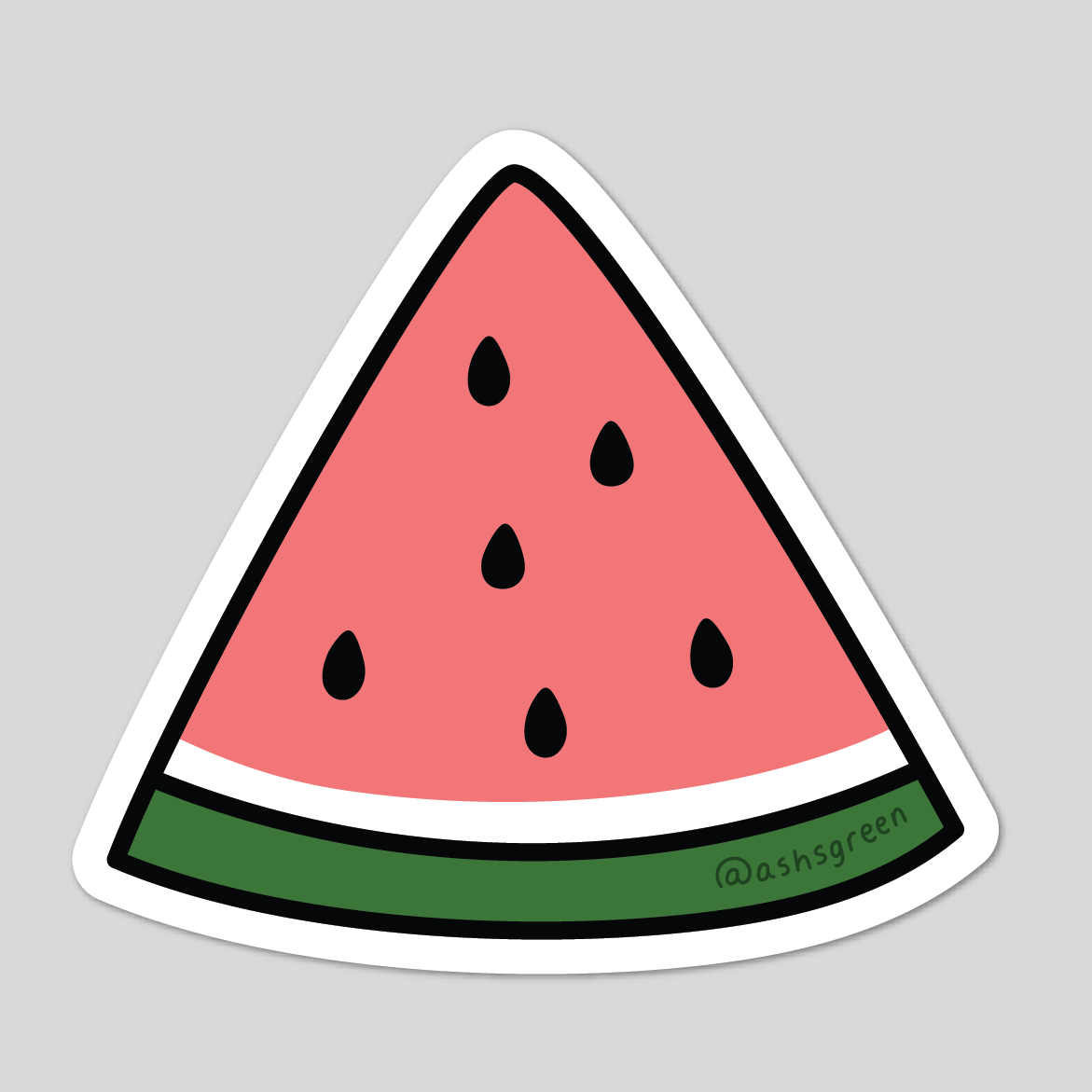 Watermelon - Vinyl Sticker